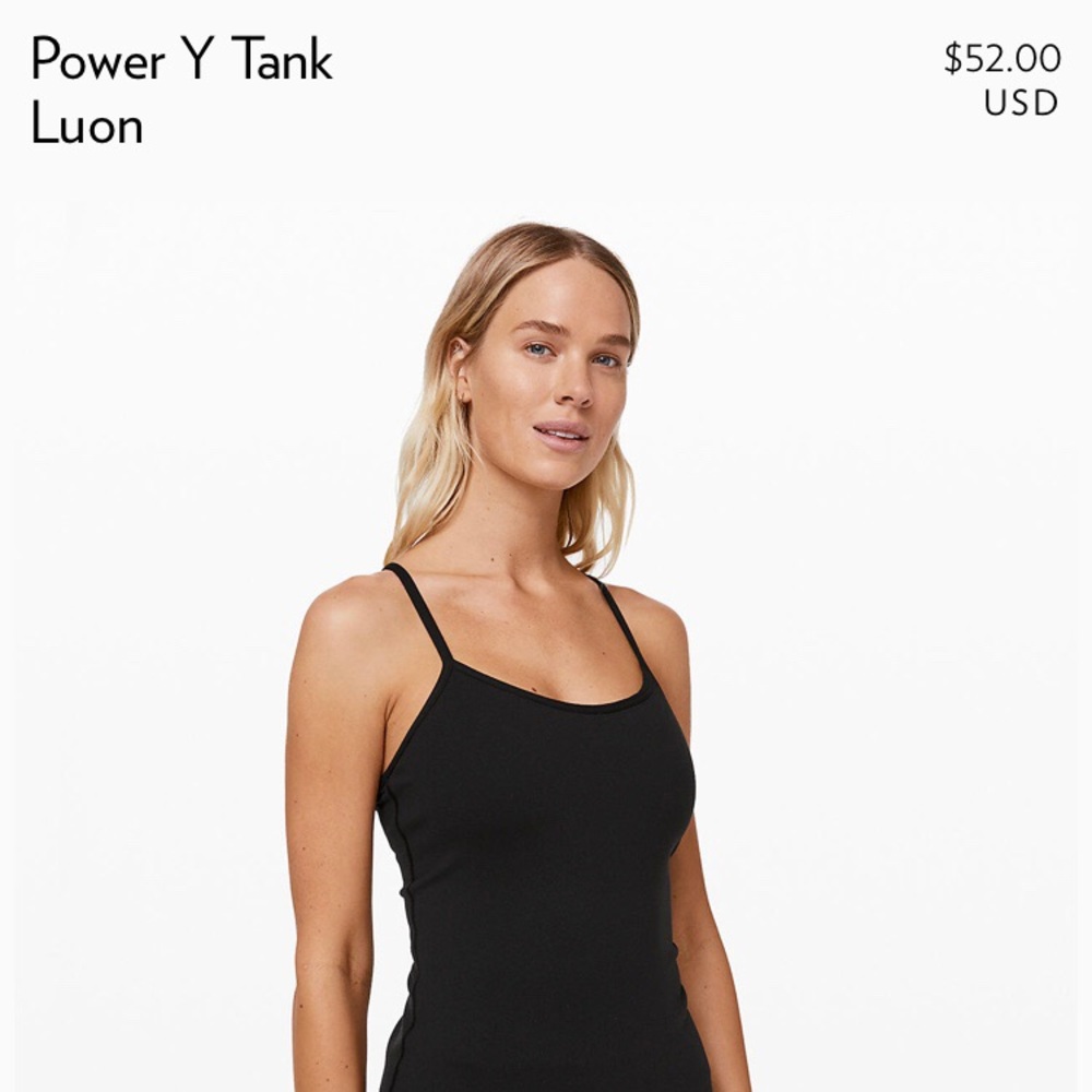 Lululemon Power Y tank